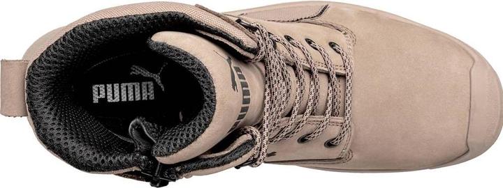 Produktbild Puma Sicherheitsstiefel CONQUEST STONE HIGH Grösse 43 stone S3 CI HI HRO SRC DIN EN ISO 20345 Nubukleder (S3, 43)