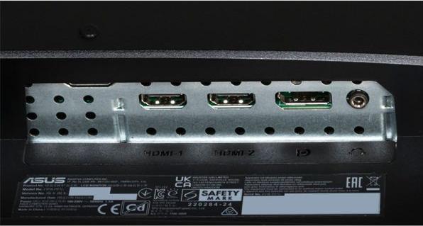 Actual product image ASUS VG248Q1B (1920 x 1080 pixels, 24")
