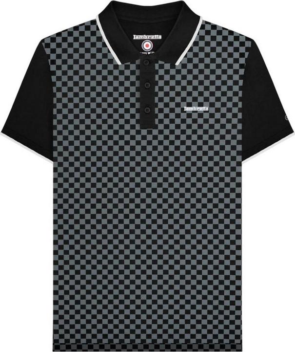 Immagine prodotto Lambretta Maglietta Polo Grande e Alto Due Toni Uomo (5XL)