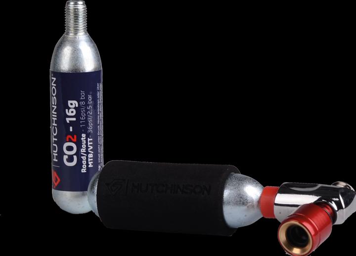 Produktbild Hutchinson Co2 Minipumpe, INFLATOR Kit, Presta/Schrader inkl. 2 Patronen