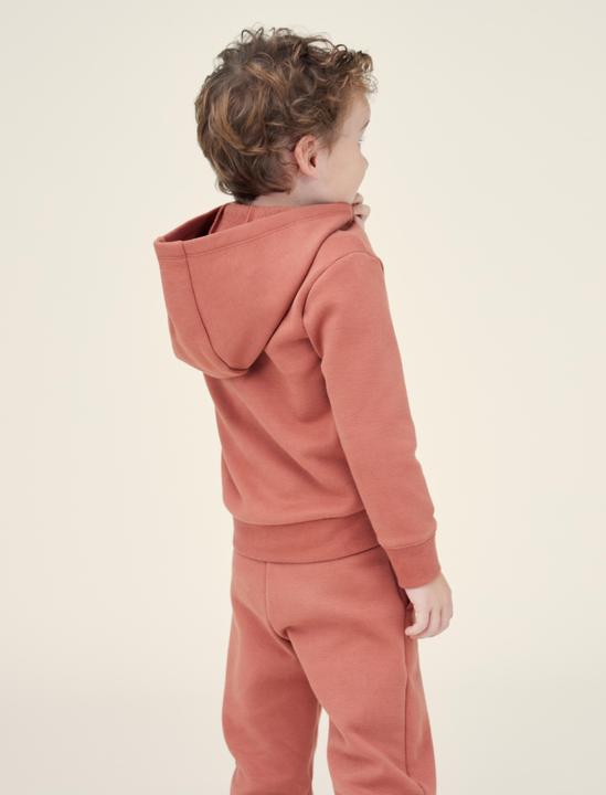 Actual product image Domyos Hooded jacket for babies/toddlers - terracotta (86, 85 C)