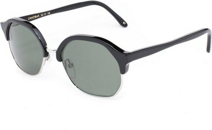 L.G.R Damensonnenbrille ZANZIBAR-BLACK-01 Ø 50 mm
