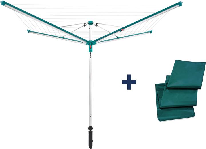 Image du produit Leifheit Séchoir parapluie Linomatic 500 Deluxe Cover (50 m)