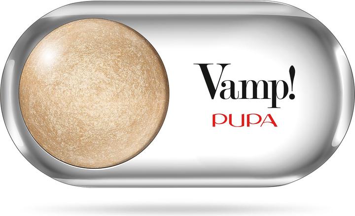 Pupa Milano Highly pigmented eyeshadows Vamp! (Compact Eyeshadow) 1.5 g - Shade: 201 Champagne (201 Champagne)