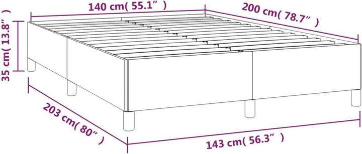 Produktbild VidaXL Poppy (140 x 200 cm, 140 x 200 cm)