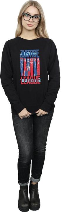 Image du produit - Sweat JUSTICE LEAGUE MOVIE TEAM FLAG - Femme (S)