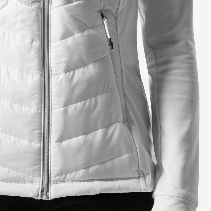 Actual product image Inovik Women's cross-country skiing waistcoat - 500 white (L)