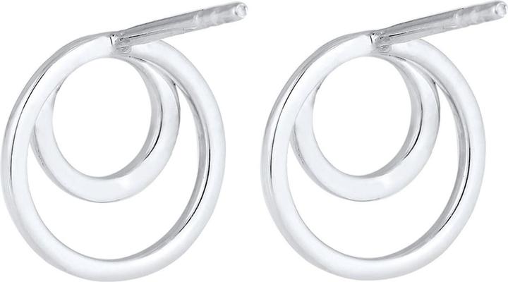 Produktbild Elli Ohrringe Kreis Ringe Basic Geo Minimal 925 Sterling Silber (925er Sterling Silber)
