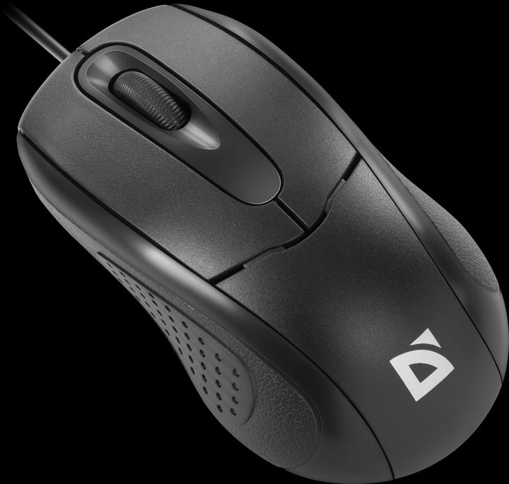 Produktbild Defender MAUS STANDARD MB-580 SCHWARZ OPTICAL 1000dpi 3P (Kabelgebunden)
