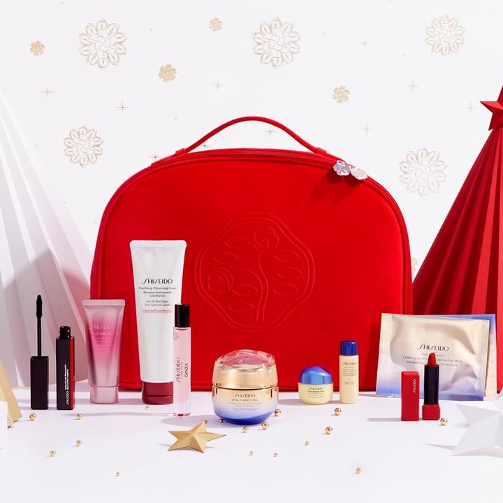Actual product image Shiseido Blockbuster Vanity Kit 2024 gift set (Facial care set)