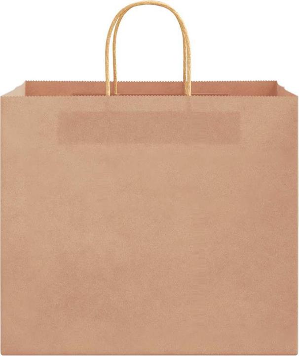 Image du produit VidaXL Sacs en papier kraft 250 pcs. avec anse Marron 32x22x28 cm Sac en papier (Pochette cadeau, 250 x)