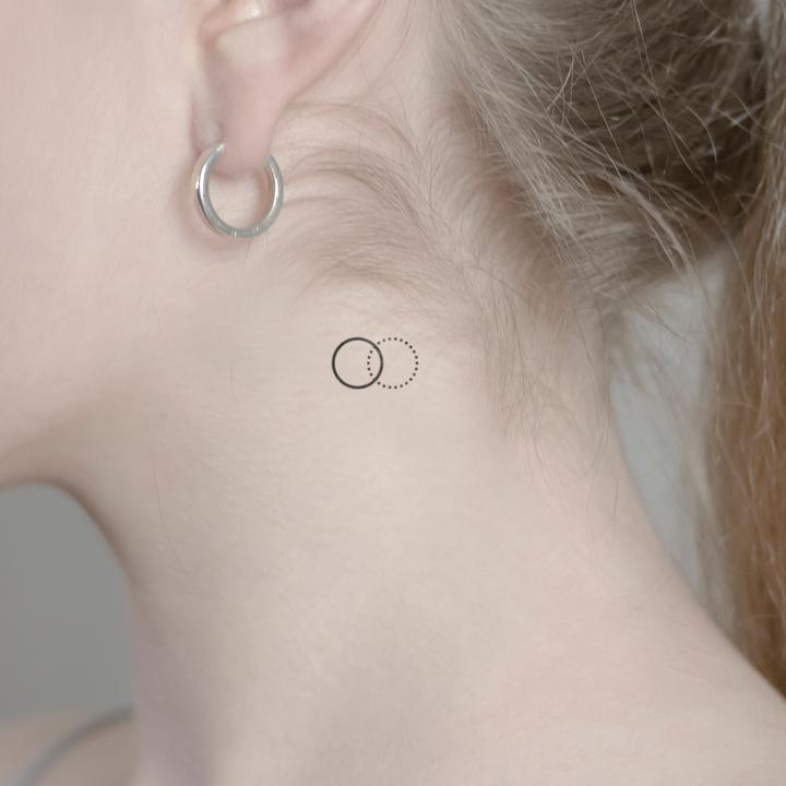 Immagine prodotto minink Tatuaggio temporaneo - Due cerchi