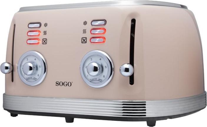 Produktbild Sogo 4-Scheiben-Toaster Eternal Retro Serie