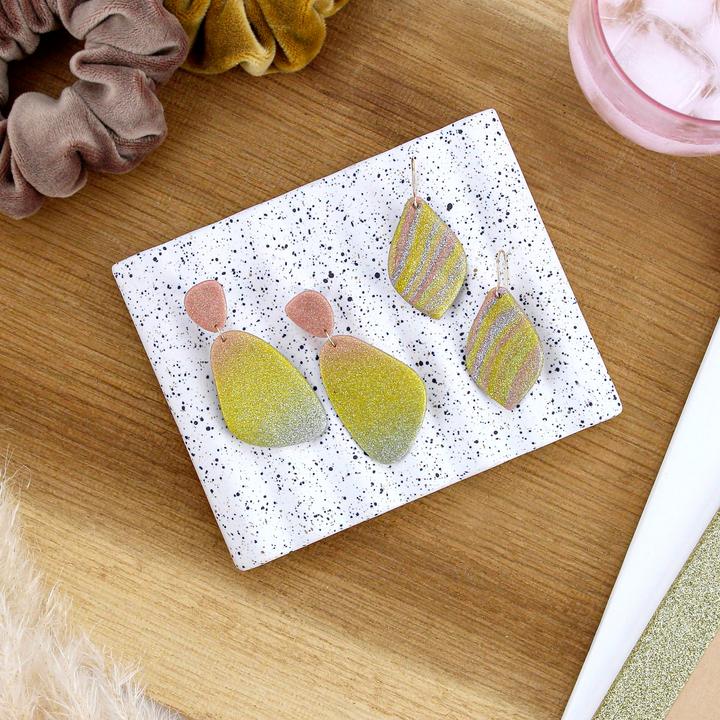 Actual product image Fimo EFFECT modelling clay, oven-hardened, ros'gold-glitter