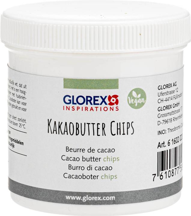 Immagine prodotto Glorex Burro Cosmetico Gocce di Cacao 100 g (Burro corpo)