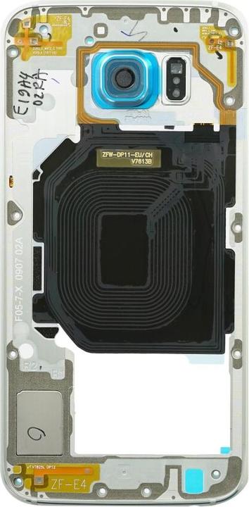 Produktbild Samsung Galaxy S6 G920F mittlerer Rahmen blau (Galaxy S6)