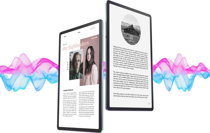 Actual product image Lenovo Tab P12 Matte Display (WLAN only, 12.70", 128 GB, Fable)