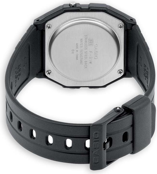 Image du produit Casio F-91w-1yer (Montre numérique, 33.20 mm)