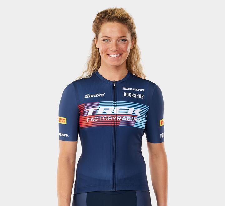 Santini Trek Factory Racing Women's Team Replica Radtrikot