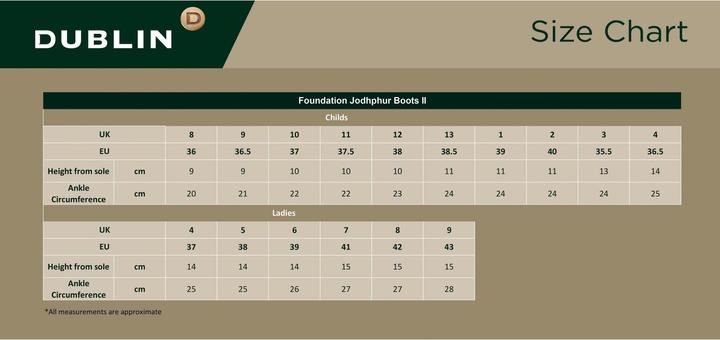 Produktbild Dublin LederJodhpurstiefel Foundation Erwachsene (43)