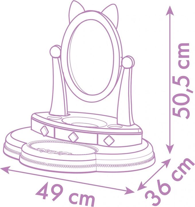 Produktbild Smoby Gabby Tabletop Dressing Table