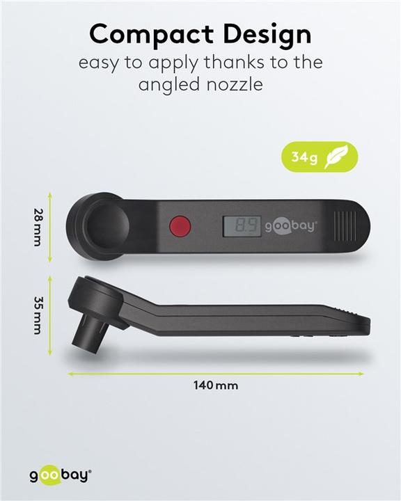 Productafbeelding Goobay 59799 Bandenspanningsmeter Digitale Manometer voor Drukinstelling