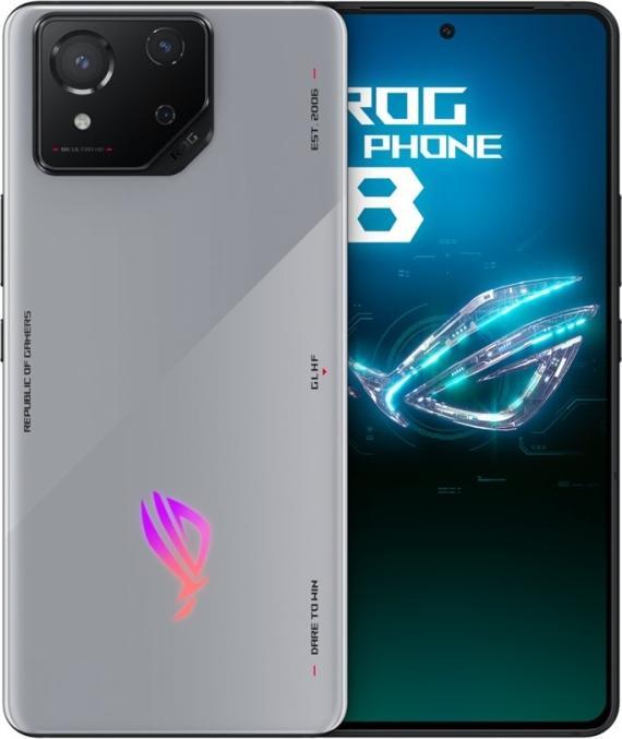 Image du produit ASUS ROG Phone 8 (256 Go, Rebel Grey, 6.78", Double SIM, 50 Mpx, 5G)