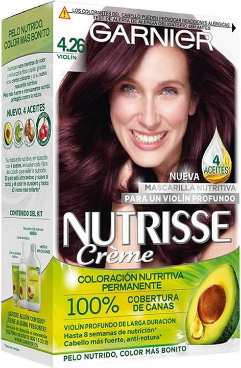 Produktbild Garnier Tinte Pelo Nutrisse 4 26 Violin (4.26 Violin)