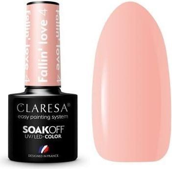Produktbild Claresa Fallin Love UV-Nagellack 5ml - 4er-Pack (Rosa, Farblack)