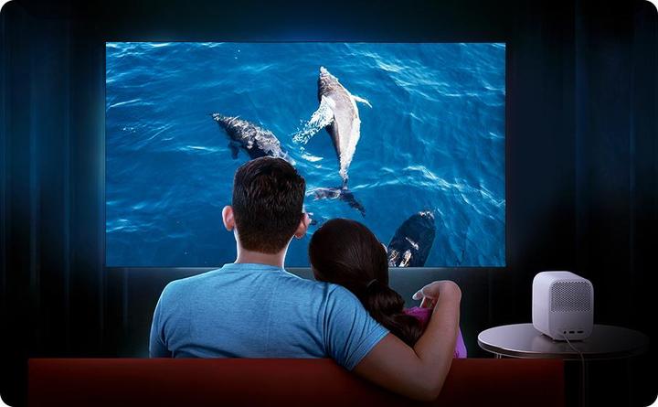 Actual product image Xiaomi Mi Smart Projector 2 (Full HD, 500 lm, 1.2:1)