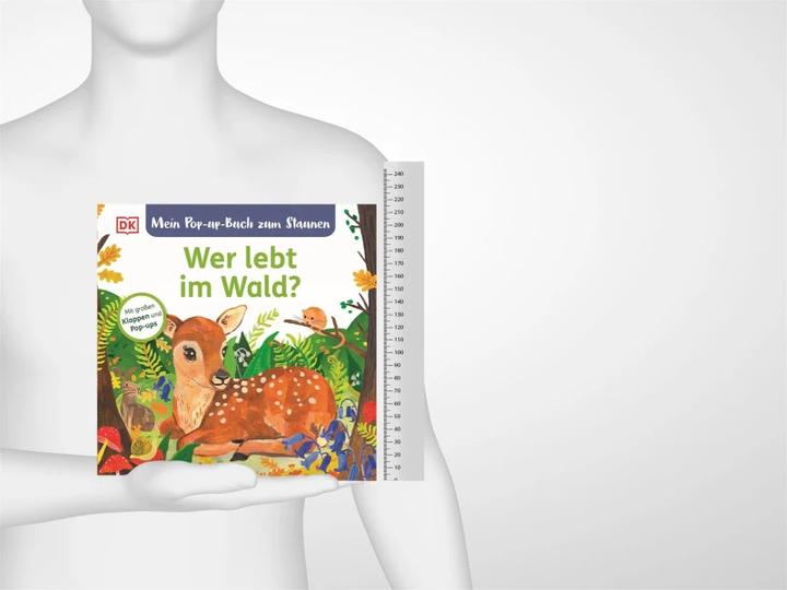 Immagine prodotto Il mio libro pop-up da ammirare. Chi vive nella foresta? (Tedesco)