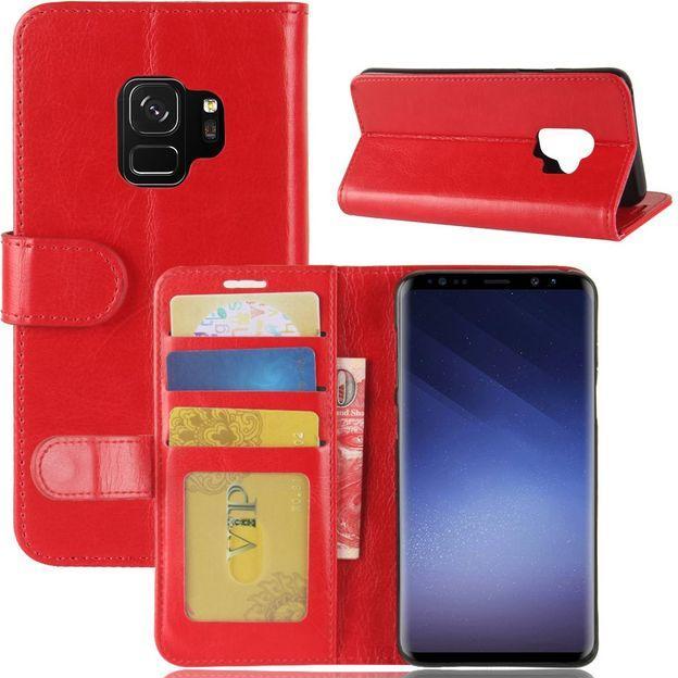 Produktbild MU Classic Crazy Horse Leder Hülle (Samsung Galaxy S9+)