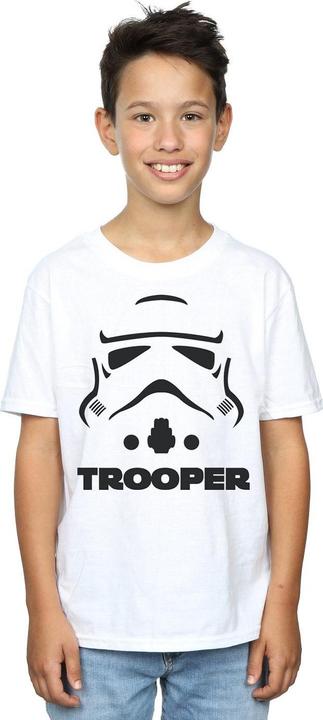 Immagine prodotto Star Wars Maglietta in cotone Stormtrooper per ragazzi (140, 146)