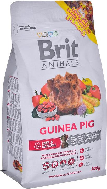 Image du produit Brit Animals Guinea Pig Complete - Nourriture sèche pour cochons d'Inde - 300 g (0.30 kg, 1 x)