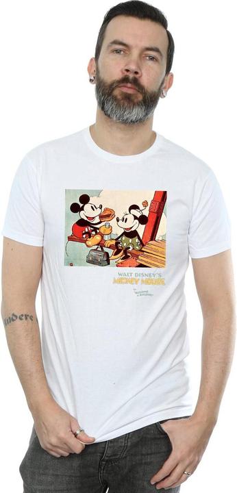Image du produit Disney - T-shirt MICKEY MOUSE BUILDING A BUILDING - Homme (S)