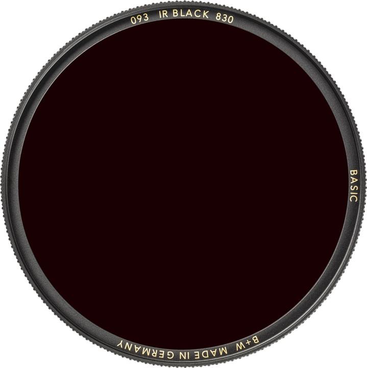 Actual product image B+W Filter 39mm IR 830 Basic (39 mm, Infrared cut-off filter)