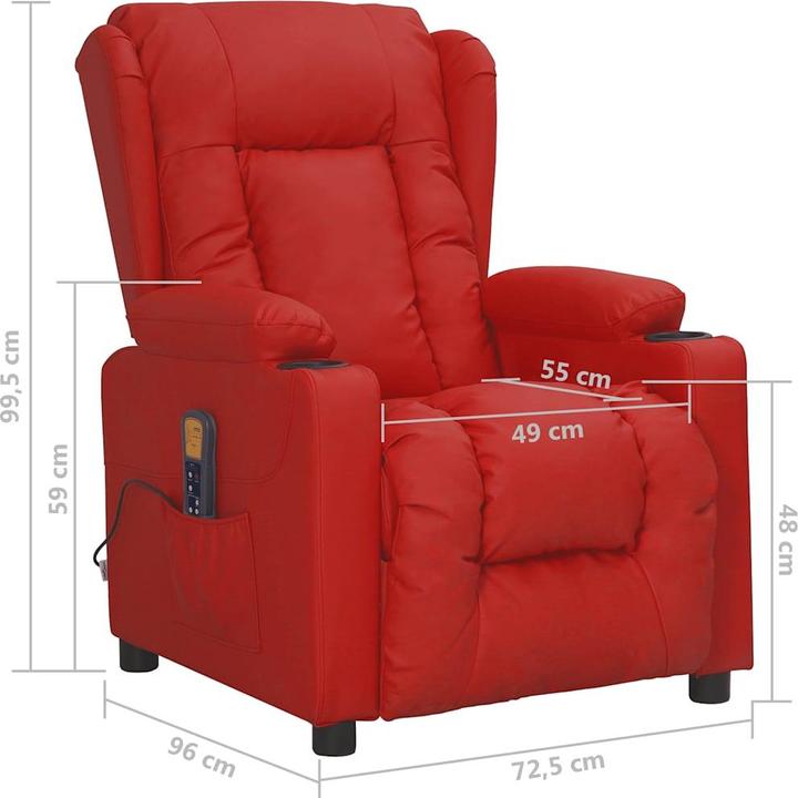 Produktbild VidaXL Elektrischer Massagesessel