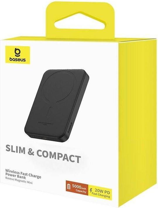 Image du produit Baseus Magnetic Mini (5000 mAh, 20 W, 19.25 Wh)