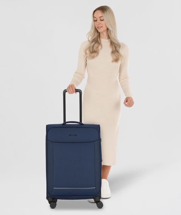 Produktbild Stratic Fresh 4 Rollen Trolley M 65 cm mit Dehnfalte (76 l, M (50 - 90l))