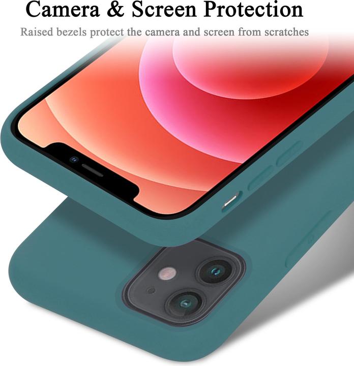 Image du produit Cadorabo TPU Liquid Silicone Case Cover (Apple iPhone 12 mini)