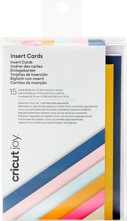 Actual product image Cricut Blank card Joy dark grey/light grey, 15 pieces (15 pcs.)