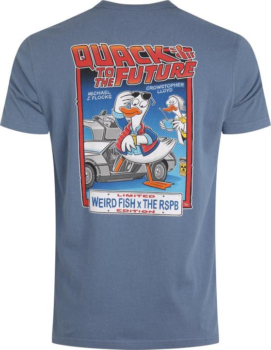 Actual product image Weird Fish Mens Quack to the Future RSPB Collaboration T-Shirt (XL)