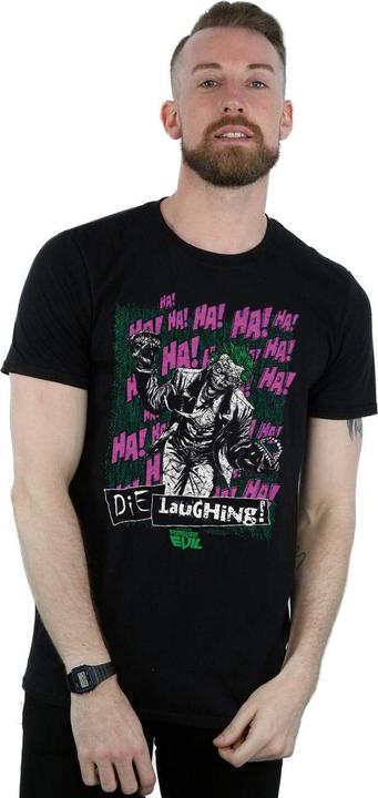 Immagine prodotto Justice League Joker Die Laughing Maglietta Uomo (XL)