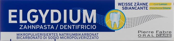 Immagine prodotto Elgydium Dentifricio per denti bianchi fresco al limone (75 ml)