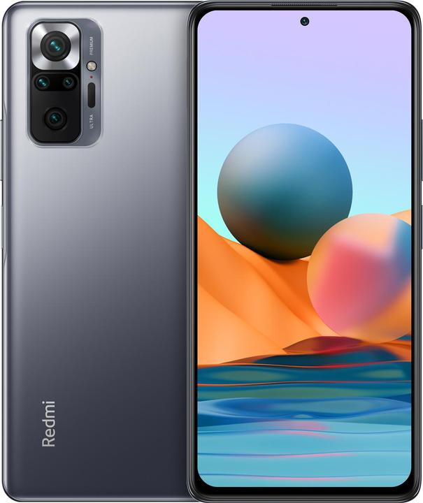 Actual product image Xiaomi Redmi Note 10 Pro (128 GB, Onyx Gray, 6.67", Dual SIM, 108 Mpx, 4G)
