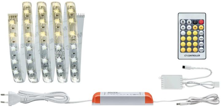 Produktbild Paulmann MaxLED 500 Stripe Set (Tageslicht, Weiss, Warmweiss, 150 cm, Indoor)