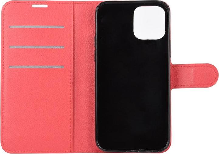 Produktbild Cover-Discount iPhone 12 mini - Leder Etui Hülle rot (Apple iPhone 12 mini)