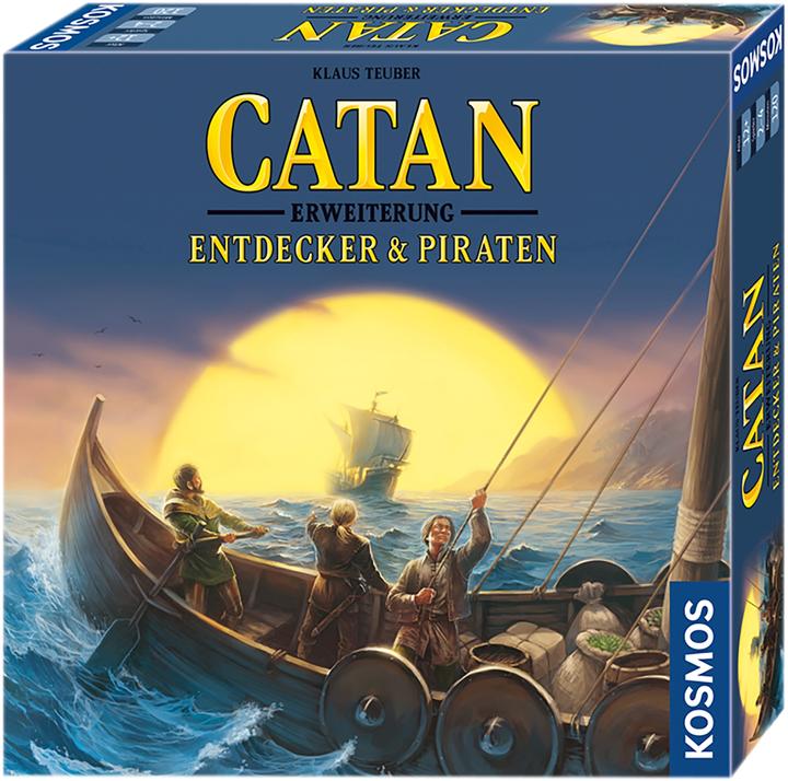 Image du produit Kosmos Les colons de Catane extension Pirates et Découvreurs (Allemand)