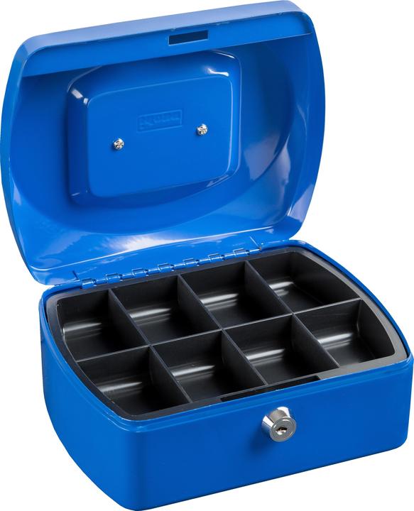 Produktbild Idena Geldkassette 8" 205x160x90mm, blau