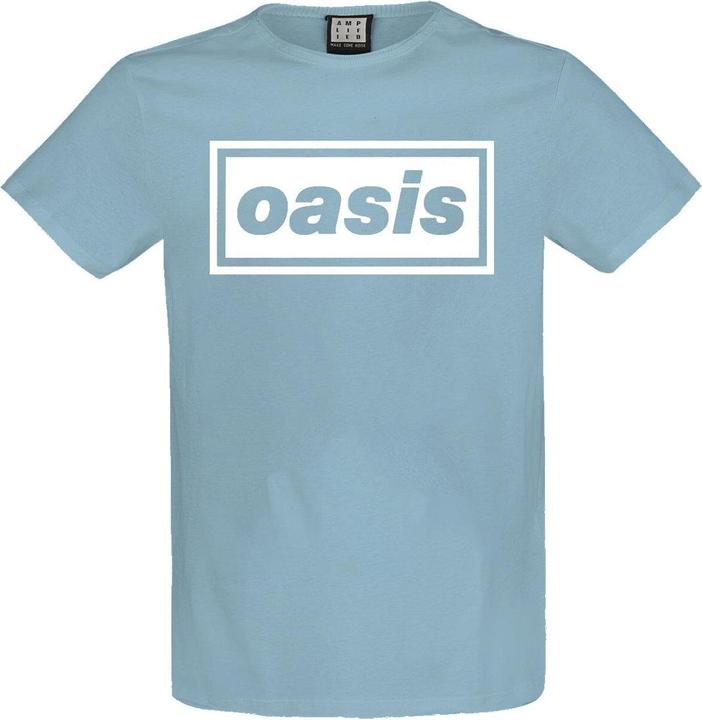 Actual product image Amplified Mens Logo Oasis T-Shirt (S)